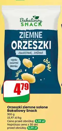 Dino Orzeszki ziemne solone Bakaliowy Snack oferta