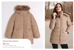 Sinsay Pikowana kurtka z kapturem oferta