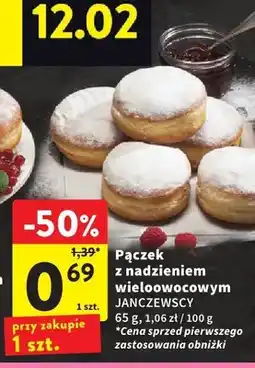 Intermarche Pączek z nadzieniem wieloowocowym janczewski oferta