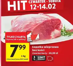 Intermarche Łopatka wieprzowa bez kości oferta