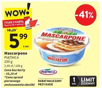 Mascarpone PIĄTNICA