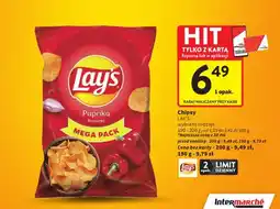 Intermarche Chipsy papryka oferta
