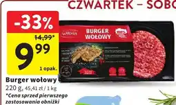 Intermarche Burger wołowy oferta
