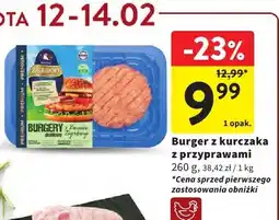 Intermarche Burger z kurczaka z przyprawami oferta
