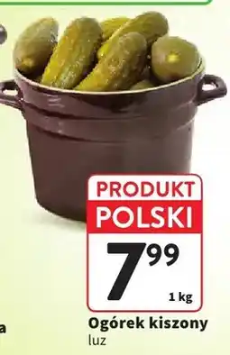 Intermarche Ogórek kiszony luz oferta