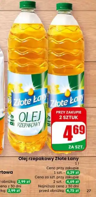 Olej rzepakowy Złote Lany