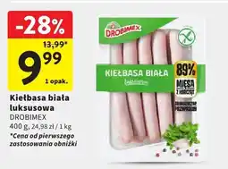 Intermarche Kiełbasa biała luksusowa oferta