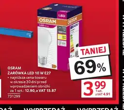 Selgros Osram Zarówka LED 10 W E27 oferta