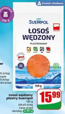 Łosoś wędzony plastrowany