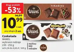 Intermarche Czekolada wybrane rodzaje Tiramisu, Krowkowa oferta
