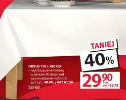 Selgros Obrus oferta