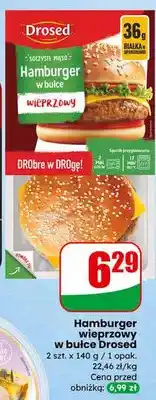 Dino Hamburger wieprzowy w bułce oferta