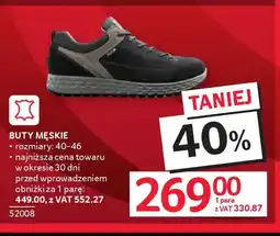 Selgros Buty męskie oferta