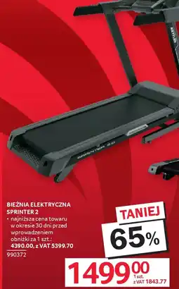 Selgros Bieżnia elektryczna Sprinter 2 oferta