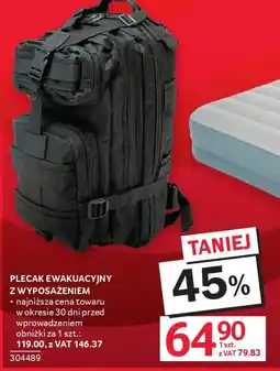 Selgros Plecak ewakuacyjny oferta