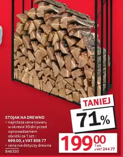 Selgros Stojak na drewno oferta