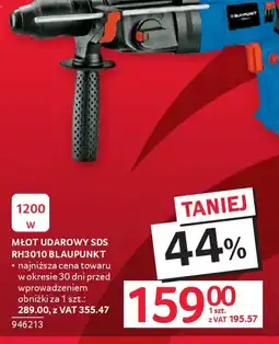 Selgros Młot udarowy SDS RH3010 Blaupunkt oferta