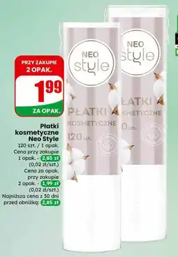 Dino Płatki kosmetyczne Neo Style 120 szt oferta