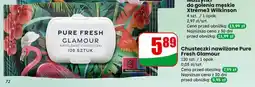 Dino Chusteczki nawilżane Pure Fresh Glamour 120 szt oferta