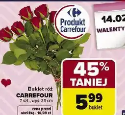 Carrefour Bukiet róż Carrefour oferta