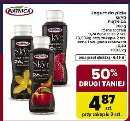 Carrefour Jogurt pitny skyr high protein wanilia Piątnica oferta