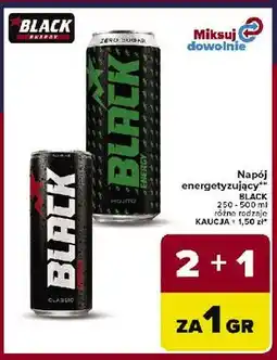 Carrefour Napój energetyczny zero sugar mojito Black Energy oferta
