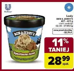 Carrefour Lody spectacu love Ben & Jerry's oferta