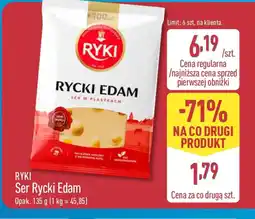 ALDI Ryki Ser Rycki Edam oferta