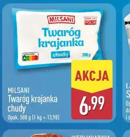 ALDI Milsani Twaróg krajanka chudy oferta