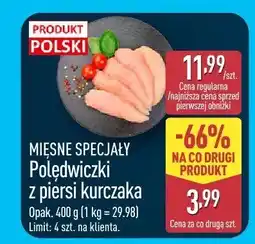 ALDI Mięsne specjały polędwiczki z piersi kurczaka oferta