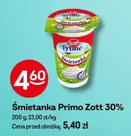 Żabka Śmietanka 30% oferta