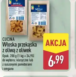 ALDI Cucina Włoska przekąska z oliwą z oliwek oferta