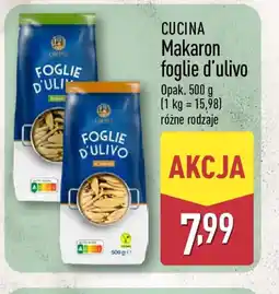 ALDI Cucina Makaron foglie d'ulivo oferta