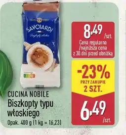 ALDI Cucina Nobile Biszkopty typu włoskiego oferta