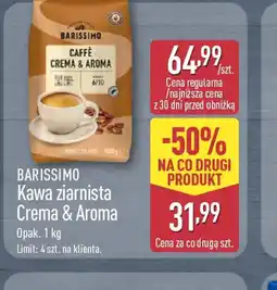 ALDI Barissimo Kawa ziarnista Crema & Aroma oferta