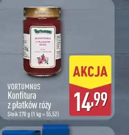 ALDI Vortumnus Konfitura z płatków róży oferta