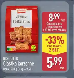 ALDI Biscotto Ciastka korzenne oferta