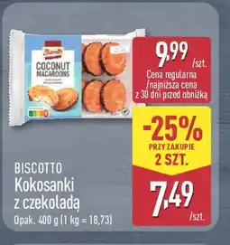 ALDI Biscotto Kokosanki z czekoladą oferta