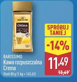 ALDI Barissimo Kawa rozpuszczalna Crema oferta