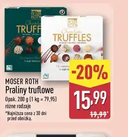 ALDI Moser Roth Praliny truflowe oferta