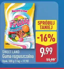 ALDI Sweet Land Guma rozpuszczalna oferta