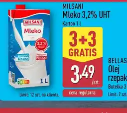 ALDI MILSANI Mleko 3,2% UHT oferta