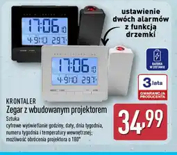 ALDI Krontaler Zegar z wbudowanym projektorem oferta