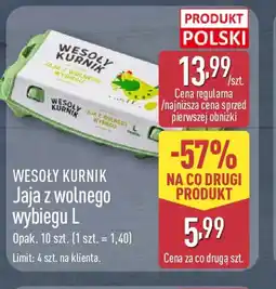 ALDI Wesoły Kurnik Jaja z wolnego wybiegu L oferta