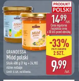 ALDI Grandessa Miód polski oferta