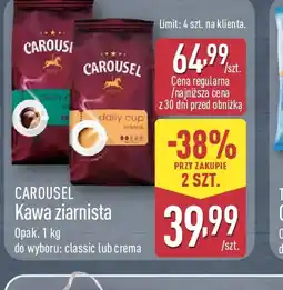 ALDI CAROUSEL Kawa ziarnista oferta