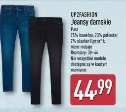 ALDI UP2FASHION Jeansy damskie oferta
