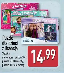 ALDI Disney Puzzle dla dzieci oferta