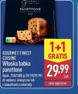 ALDI Gourmet Finest Cuisine Włoska babka panettone oferta