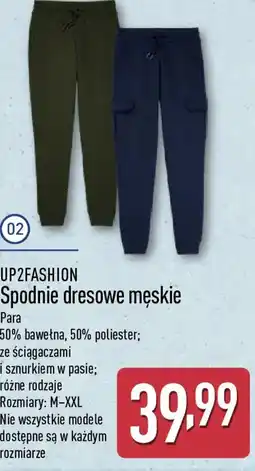 ALDI Spodnie dresowe męskie oferta